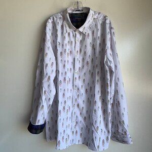 William Murray Golf Long Sleeve Button Down Shirt Men's XXL